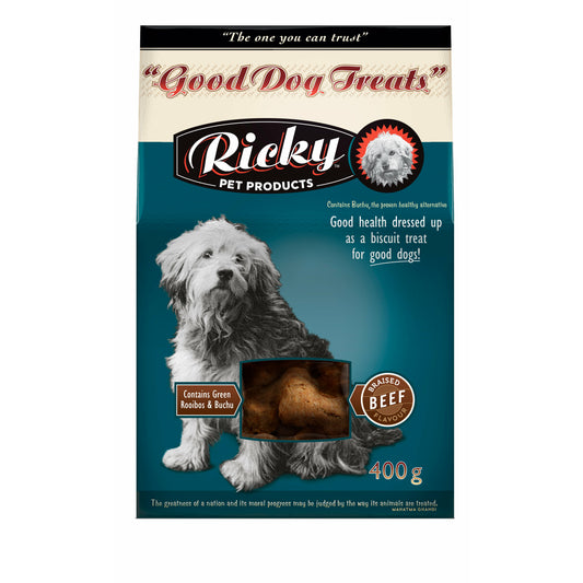 Ricky Pet Products Good Dog Treats Braised Beef