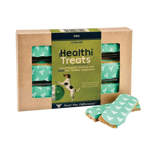 Healthi Treats with Mobiflex (Box of 12 biscuits)