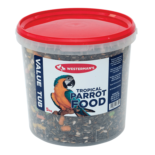 Tropical Parrot Food Value Tub